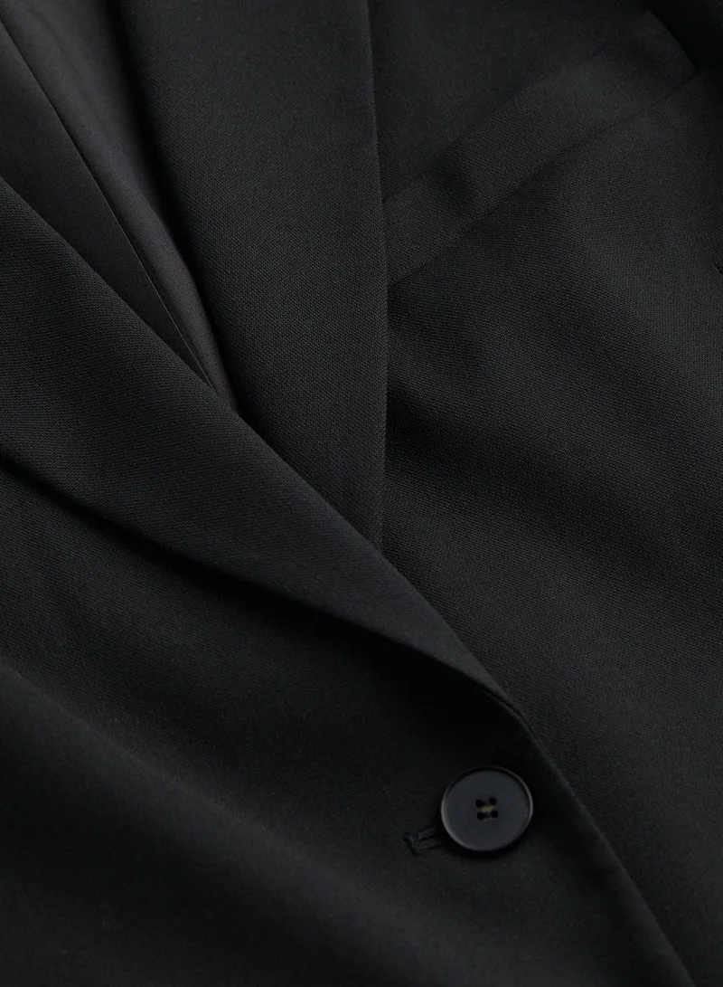 H&M Pocket Detail Oversized Tailored Blazer